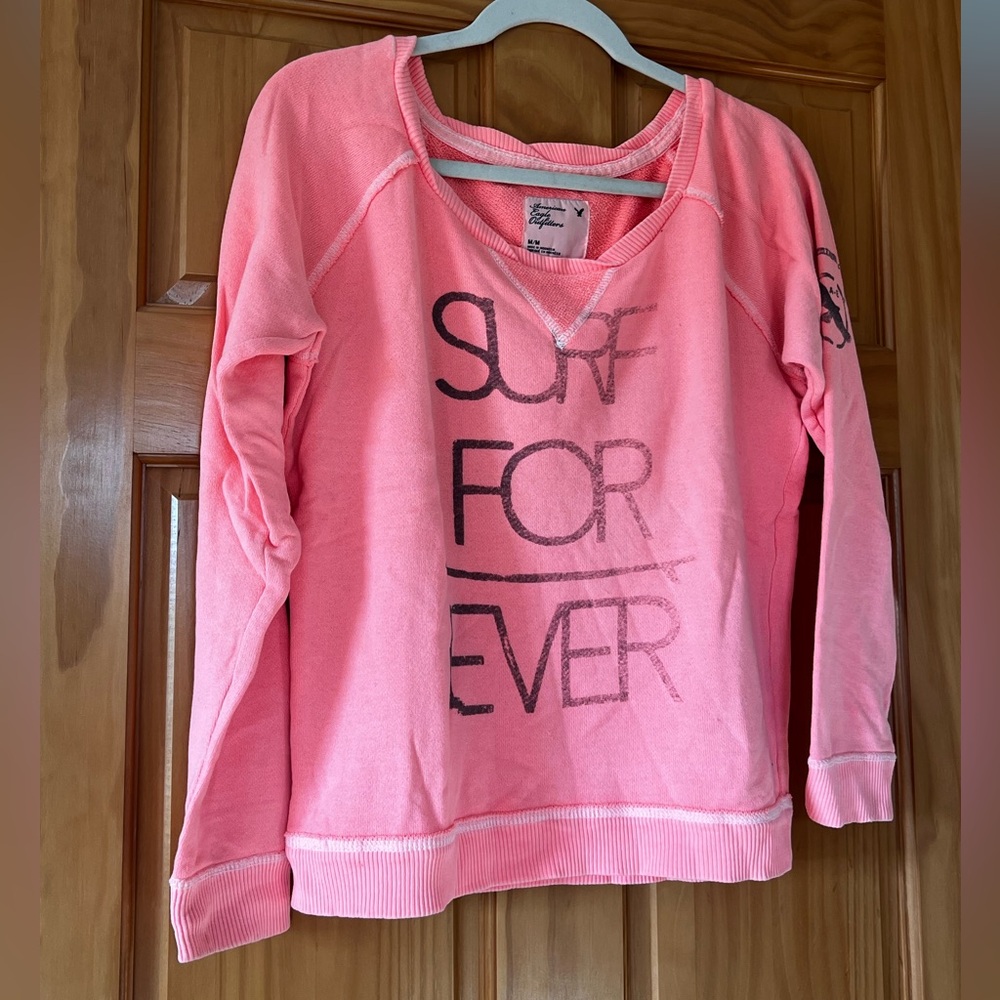 American Eagle Pink Sweatshirt